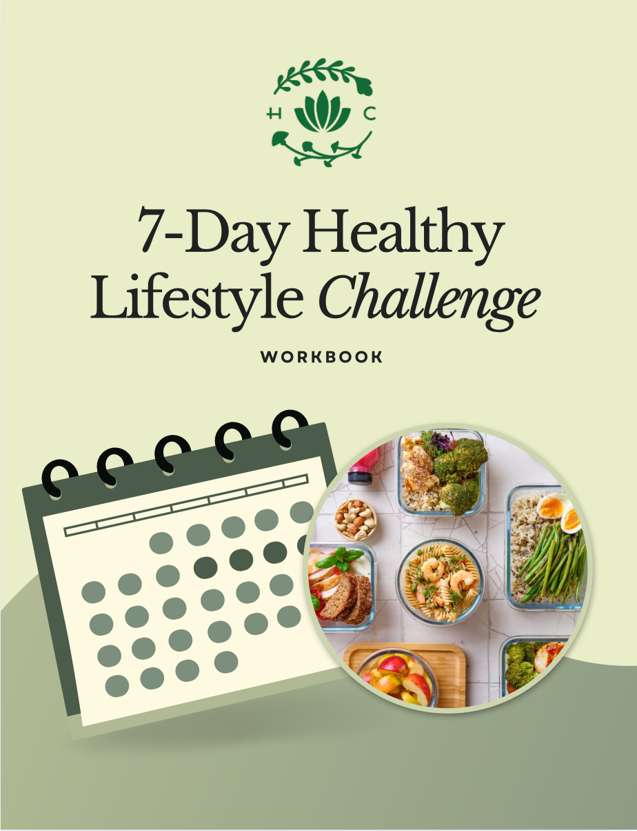 7-Day Healthy Lifestyle Challenge Workbook