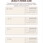 30-Day Mindful Eating Journal (Digital)